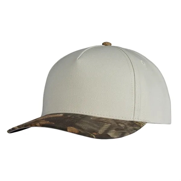 Deluxe Two-Tone Chino Twill Cap having many features. Profile: High profile.... from ASI 80129 Quake City Caps