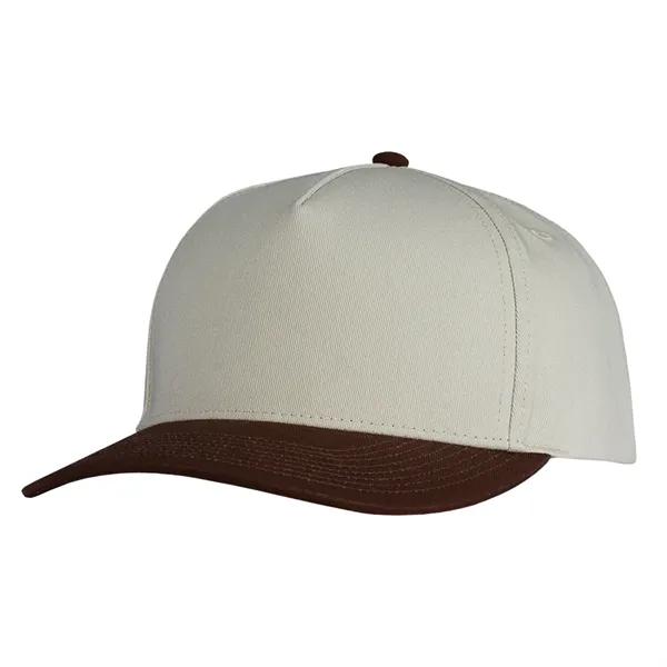 Deluxe Two-Tone Chino Twill Cap having many features. Profile: High profile.... from ASI 80129 Quake City Caps