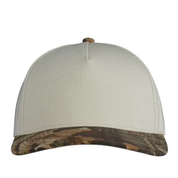 Deluxe Two-Tone Chino Twill Cap having many features. Profile: High profile.... from ASI 80129 Quake City Caps