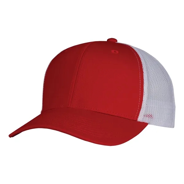 Low profile, structured, 6-panel, 100% cotton & polyester mesh cap.... from ASI 80129 Quake City Caps