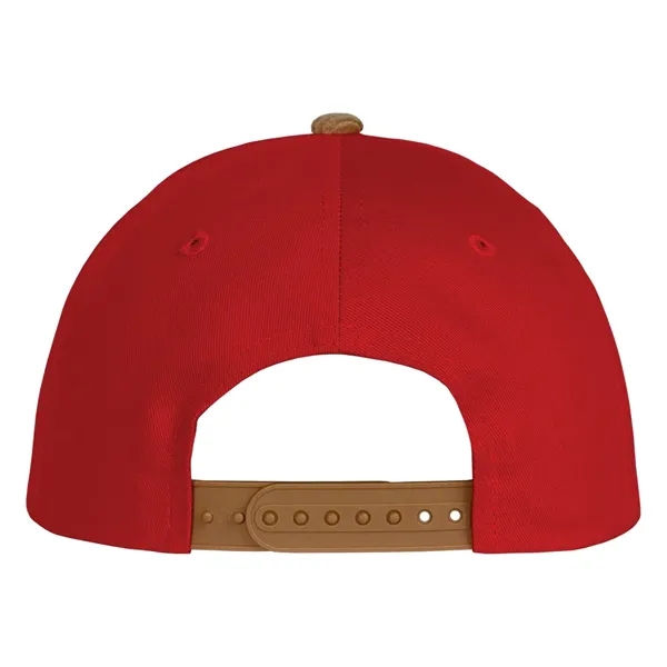 Cotton made structured deluxe two-tone chino twill and corduroy cap.... from ASI 80129 Quake City Caps