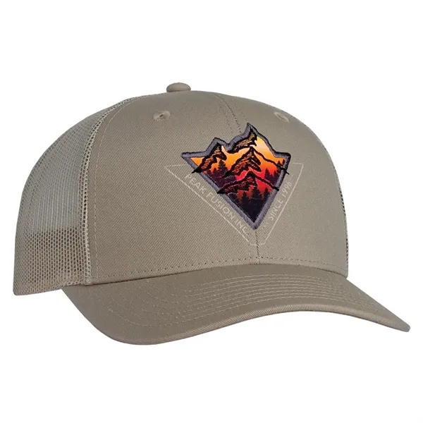 Low profile, structured, 6-panel, 100% cotton & polyester mesh cap.... from ASI 80129 Quake City Caps