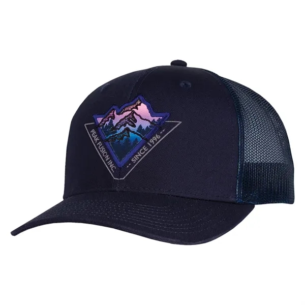 Low profile, structured, 6-panel, 100% cotton & polyester mesh cap.... from ASI 80129 Quake City Caps