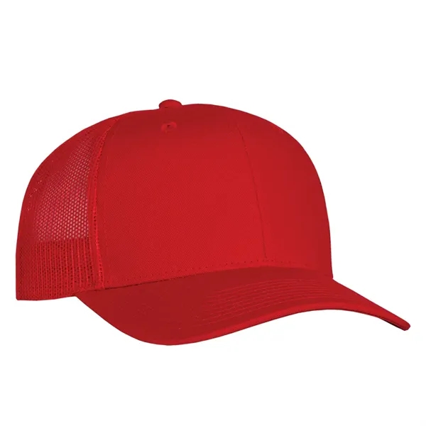 Low profile, structured, 6-panel, 100% cotton & polyester mesh cap.... from ASI 80129 Quake City Caps