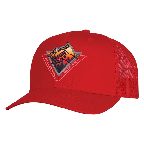 Low profile, structured, 6-panel, 100% cotton & polyester mesh cap.... from ASI 80129 Quake City Caps