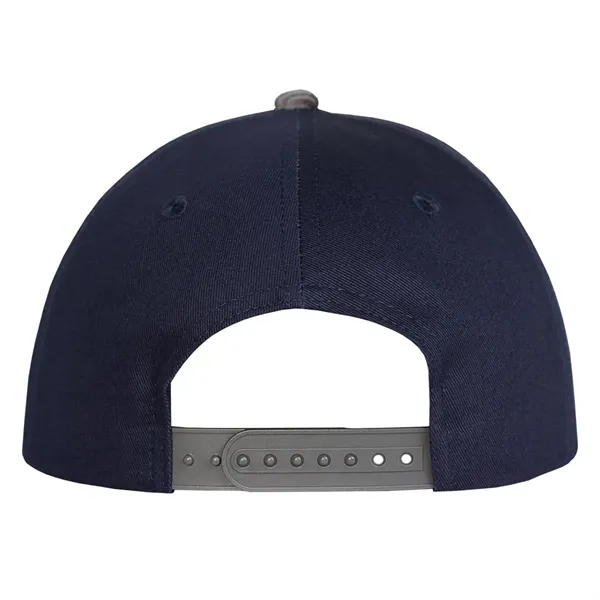 Cotton made structured deluxe two-tone chino twill and corduroy cap.... from ASI 80129 Quake City Caps