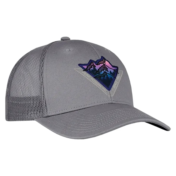 Low profile, structured, 6-panel, 100% cotton & polyester mesh cap.... from ASI 80129 Quake City Caps