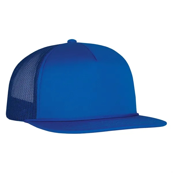 High profile, structured deluxe foam front trucker cap.... from ASI 80129 Quake City Caps