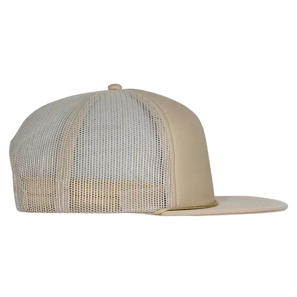 High profile, structured deluxe foam front trucker cap.... from ASI 80129 Quake City Caps