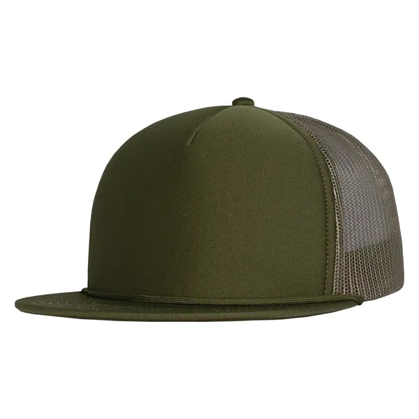 High profile, structured deluxe foam front trucker cap.... from ASI 80129 Quake City Caps