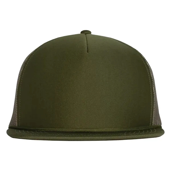 High profile, structured deluxe foam front trucker cap.... from ASI 80129 Quake City Caps