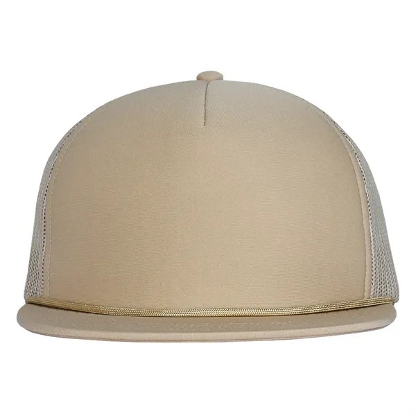 High profile, structured deluxe foam front trucker cap.... from ASI 80129 Quake City Caps
