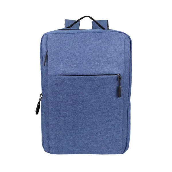 this sleek pocket-filled backpack has hidden zip front pocket for small... from ASI 41511 Brainchild USA Inc / BrainChild Gift Club