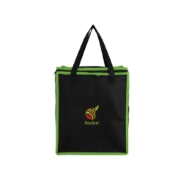 Crafted from color-blocked recycled 80gsm non-woven material, this roomy cooler bag... from ASI 88060 Snugz/USA Inc