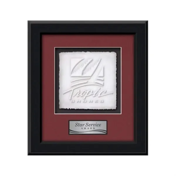 The Myriad Cast Paper Framed Award capitalizes on the organic, delicate... from ASI 84592 St Regis Group