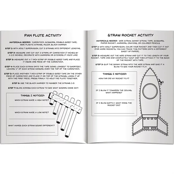 This combo pack includes a "Fun with STEAM Education" coloring book... from ASI 54100 Fields Manufacturing Inc