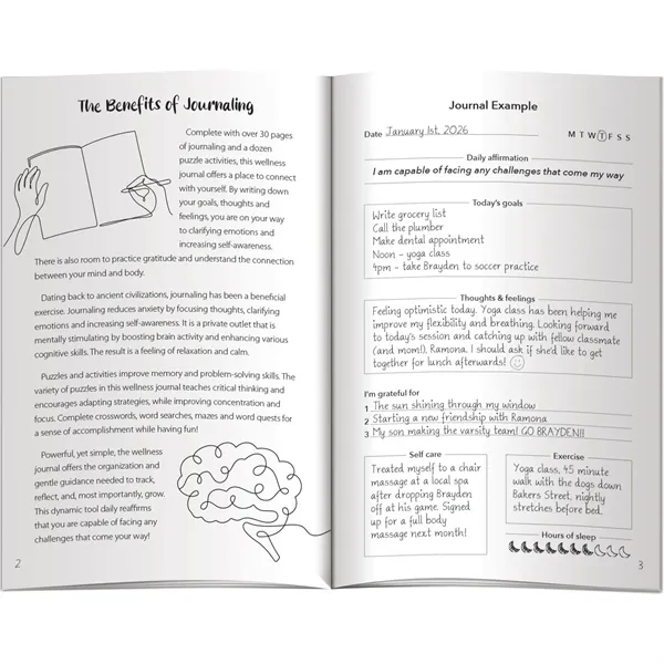 Complete with over 30 pages of journaling and 12 puzzle activities,... from ASI 54100 Fields Manufacturing Inc