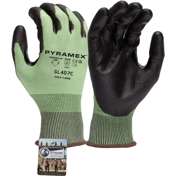 Safety gloves featuring touchscreen capabilities and reinforced thumb saddles for increased... from ASI 54100 Fields Manufacturing Inc