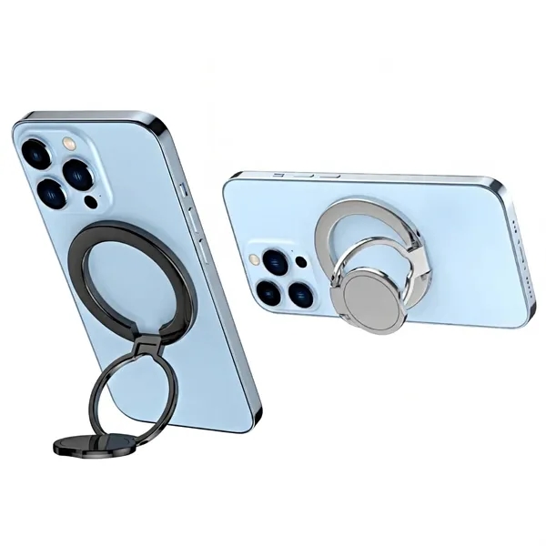 Magnetic alloy adjustable phone ring stand plus 1C1P silkscreen or laser... from ASI 37218 Athena Promo (tm)