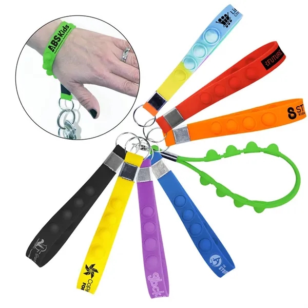 Stress Pop Key Chain... from ASI 30270 Aakron Line