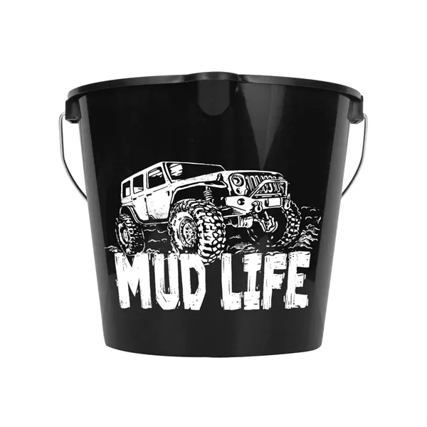 Heavy duty 7 quart bucket is great for home, auto and... from ASI 40480 Koozie Group