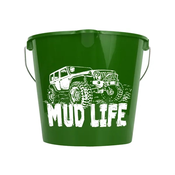 Heavy duty 7 quart bucket is great for home, auto and... from ASI 40480 Koozie Group