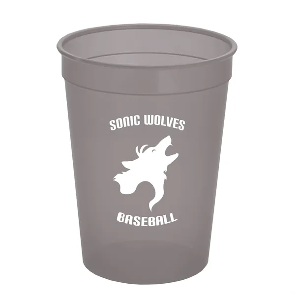 12 oz. translucent smooth-sided stadium cup.... from ASI 40480 Koozie Group