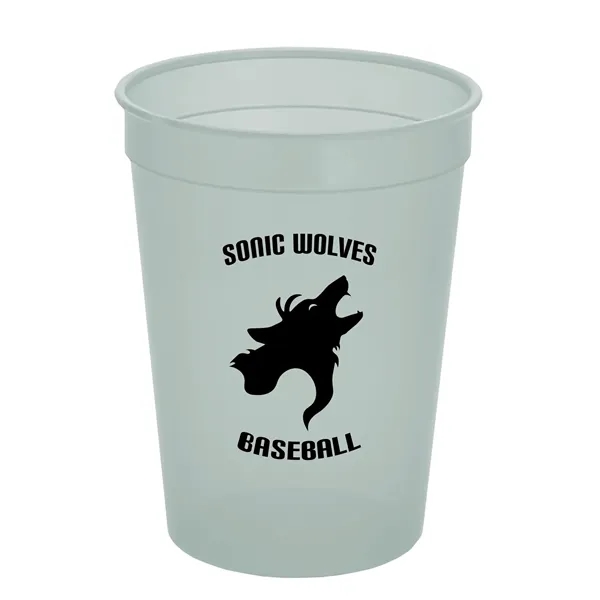 12 oz. translucent smooth-sided stadium cup.... from ASI 40480 Koozie Group