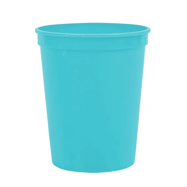 Reusable and recyclable polypropylene sixteen ounce stadium cup.... from ASI 40480 Koozie Group