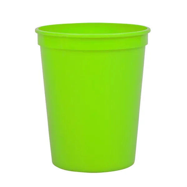 Reusable and recyclable polypropylene sixteen ounce stadium cup.... from ASI 40480 Koozie Group