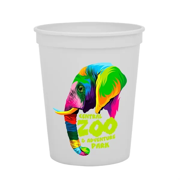 Reusable and recyclable polypropylene sixteen ounce stadium cup.... from ASI 40480 Koozie Group