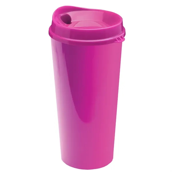 The Roadmaster - 20 oz. Travel Tumbler with Auto Sip Lid... from ASI 40480 Koozie Group
