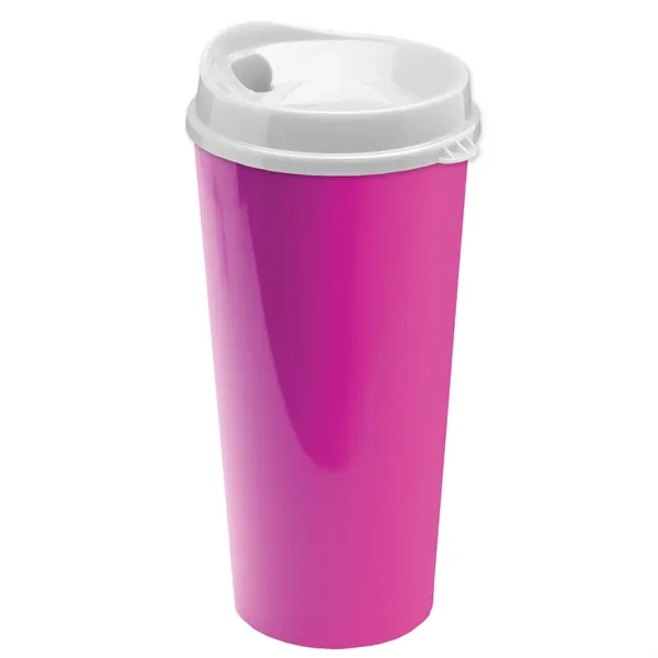 The Roadmaster - 20 oz. Travel Tumbler with Auto Sip Lid... from ASI 40480 Koozie Group