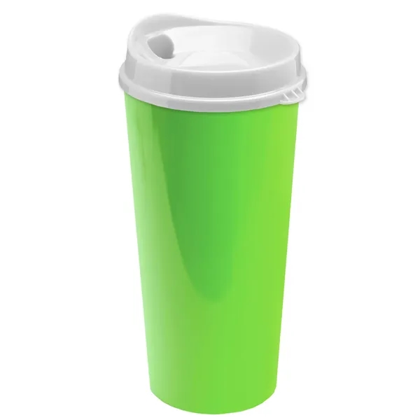 The Roadmaster - 20 oz. Travel Tumbler with Auto Sip Lid... from ASI 40480 Koozie Group