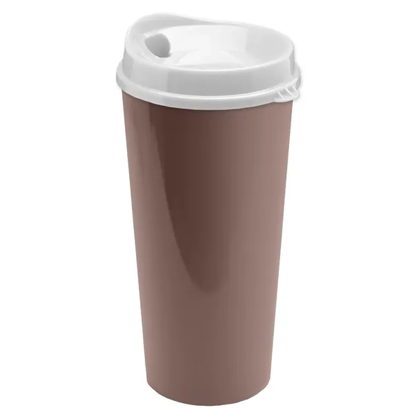 The Roadmaster - 20 oz. Travel Tumbler with Auto Sip Lid... from ASI 40480 Koozie Group