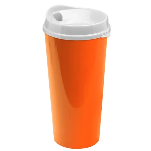 The Roadmaster - 20 oz. Travel Tumbler with Auto Sip Lid... from ASI 40480 Koozie Group