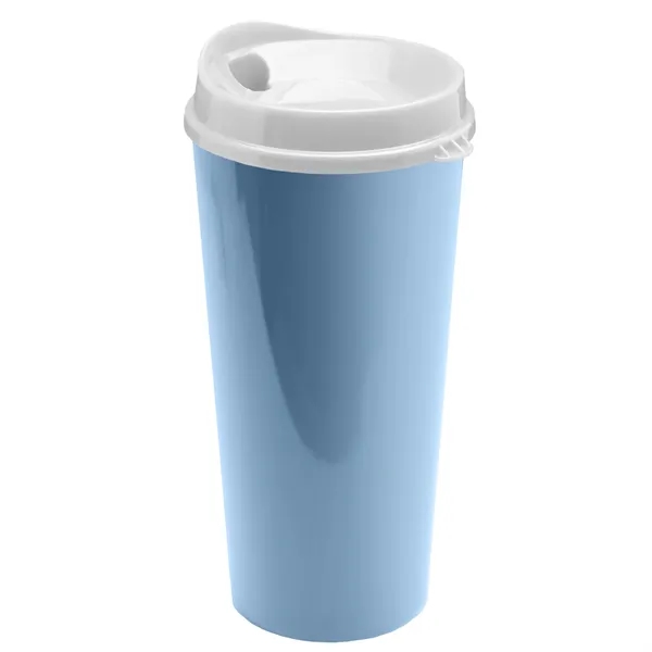 The Roadmaster - 20 oz. Travel Tumbler with Auto Sip Lid... from ASI 40480 Koozie Group