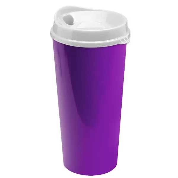 The Roadmaster - 20 oz. Travel Tumbler with Auto Sip Lid... from ASI 40480 Koozie Group