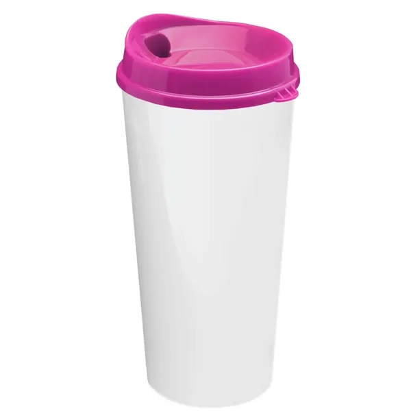 The Roadmaster - 20 oz. Travel Tumbler with Auto Sip Lid... from ASI 40480 Koozie Group