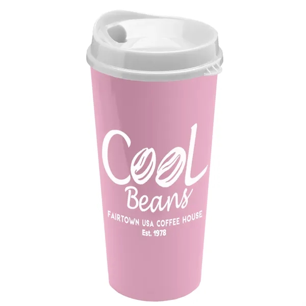 The Roadmaster - 20 oz. Travel Tumbler with Auto Sip Lid... from ASI 40480 Koozie Group