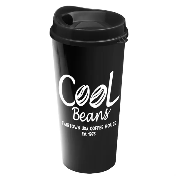 The Roadmaster - 20 oz. Travel Tumbler with Auto Sip Lid... from ASI 40480 Koozie Group