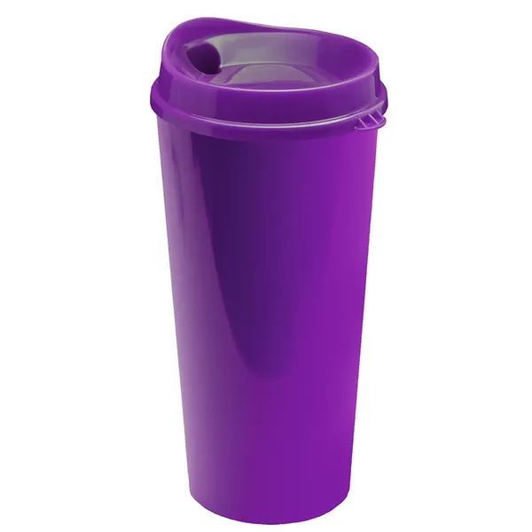 The Roadmaster - 20 oz. Travel Tumbler with Auto Sip Lid... from ASI 40480 Koozie Group