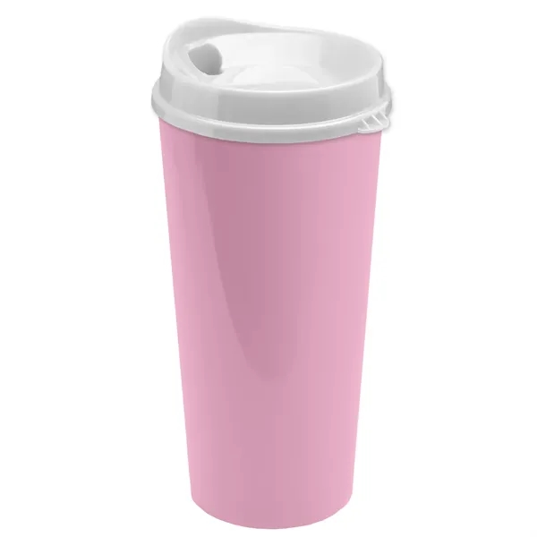 The Roadmaster - 20 oz. Travel Tumbler with Auto Sip Lid... from ASI 40480 Koozie Group