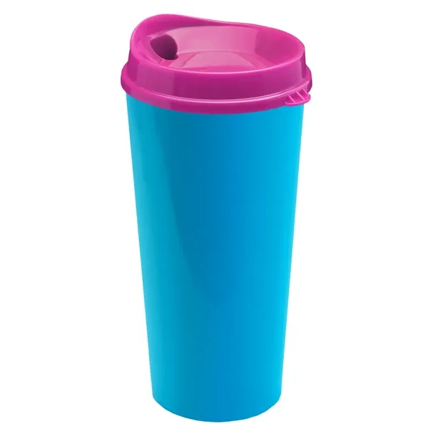 The Roadmaster - 20 oz. Travel Tumbler with Auto Sip Lid... from ASI 40480 Koozie Group