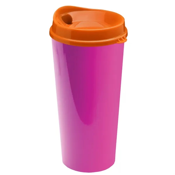 The Roadmaster - 20 oz. Travel Tumbler with Auto Sip Lid... from ASI 40480 Koozie Group