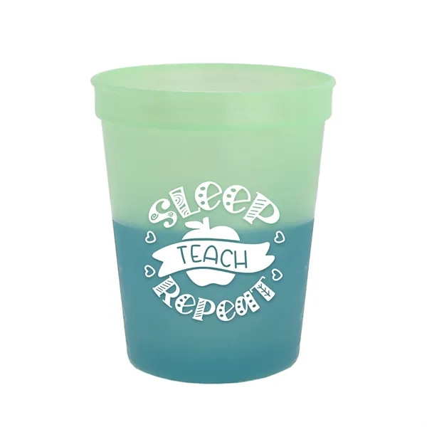 16 oz. color changing stadium cup.... from ASI 40480 Koozie Group