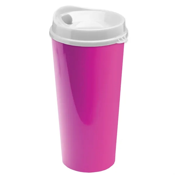 The Roadmaster - 20 oz. Travel Tumbler with Auto Sip Lid... from ASI 40480 Koozie Group