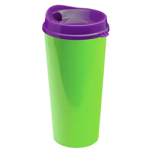 The Roadmaster - 20 oz. Travel Tumbler with Auto Sip Lid... from ASI 40480 Koozie Group