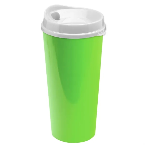 The Roadmaster - 20 oz. Travel Tumbler with Auto Sip Lid... from ASI 40480 Koozie Group
