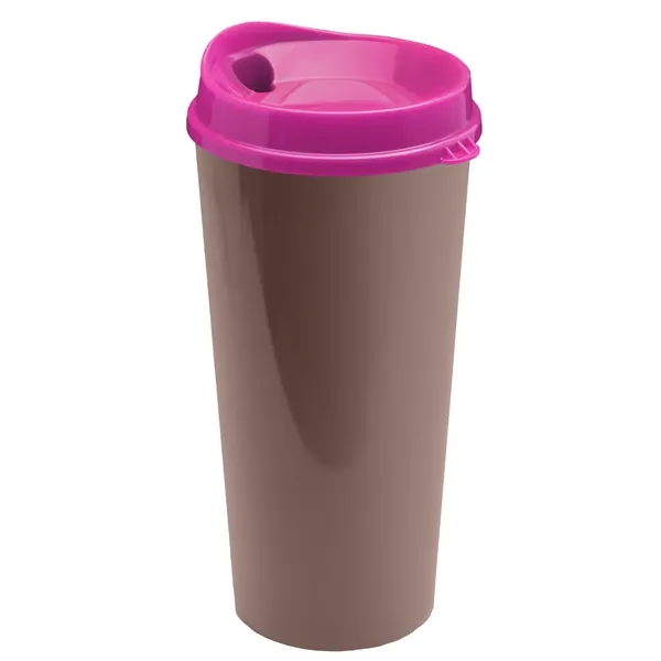 The Roadmaster - 20 oz. Travel Tumbler with Auto Sip Lid... from ASI 40480 Koozie Group